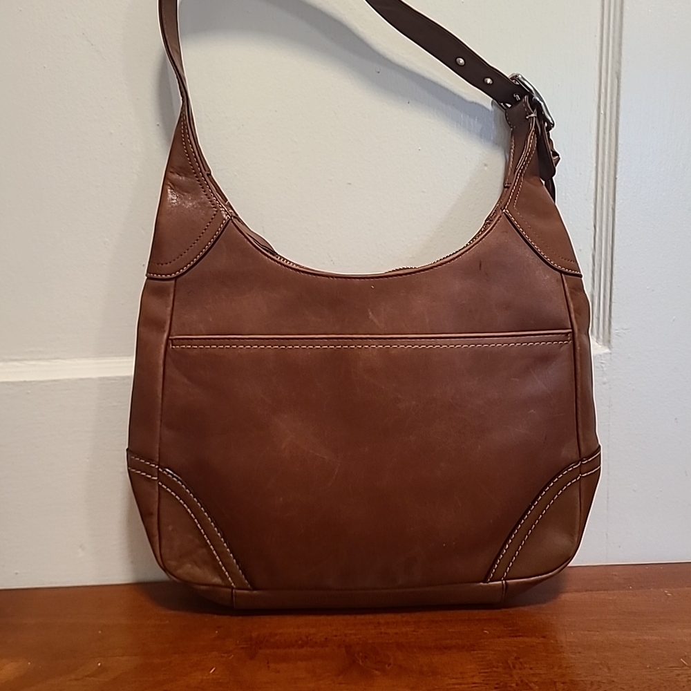 Vintage Coach Hamilton Smooth Leather Hobo F10280 Shoulder Bag